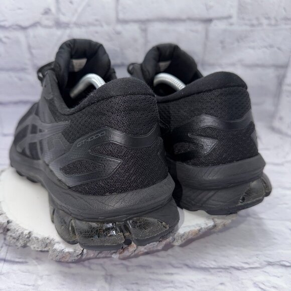 ASICS Mens GT-1000 10 Lace Up Running Shoes 1011B276 Black Size 12 Sneakers - Picture 6 of 13